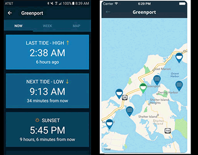 Tides Near Me app.