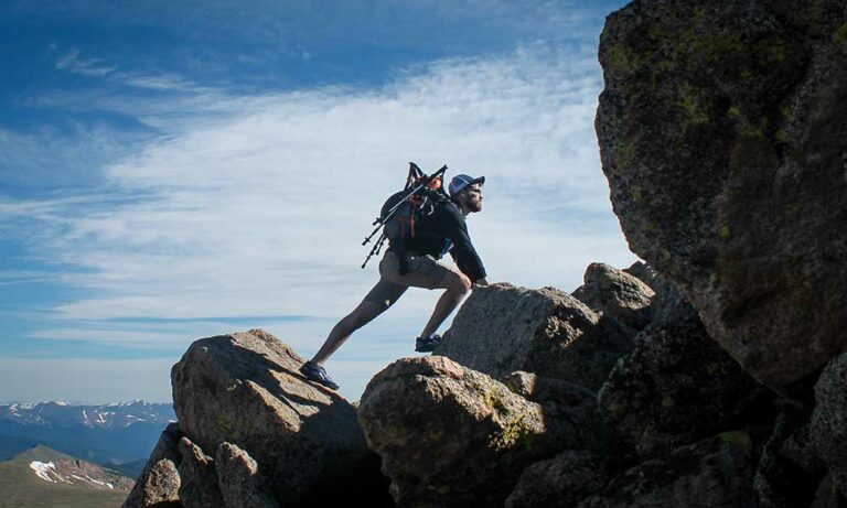 What Is Scrambling When Hiking? • The Grom Life